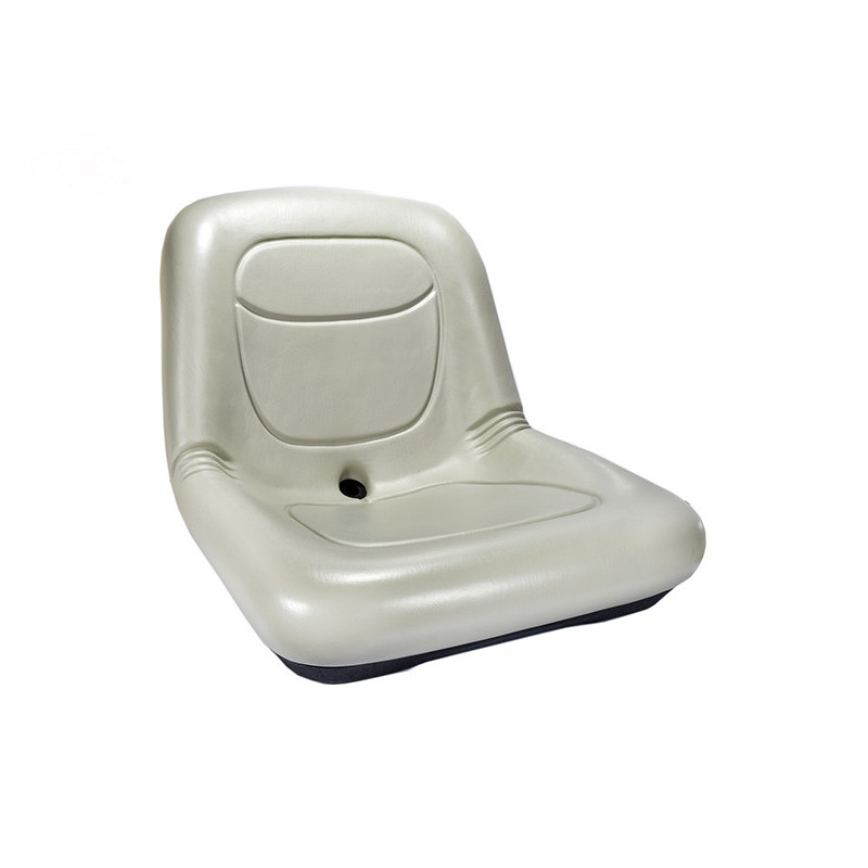 Rotary 16502 - Assento com encosto alto em vinil pvc cinzento - 16502