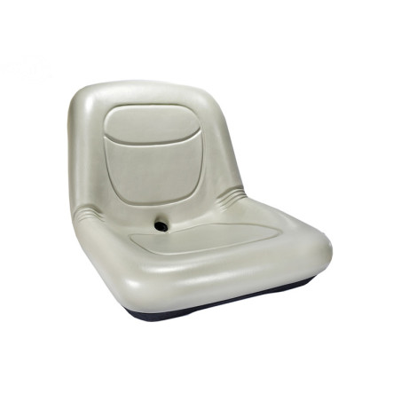 Rotary 16502 - Asiento con respaldo alto de vinilo PVC gris - 16502
