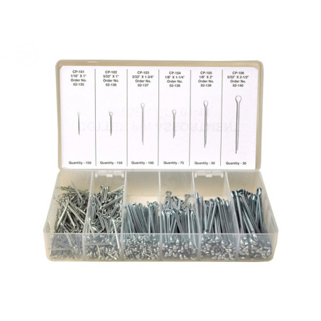 Affichage d'étagère asst à goupille