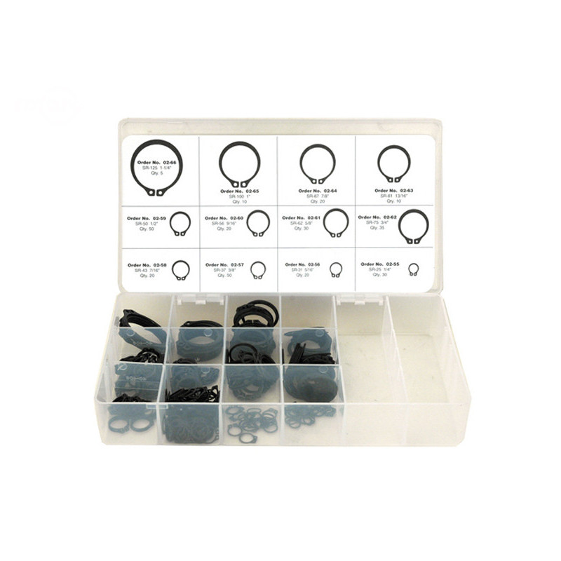 Rotary 7 - Affichage d'étagère asst à anneau à