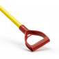WOLF aluminium steel met D-handgreep 80 cm Multi star