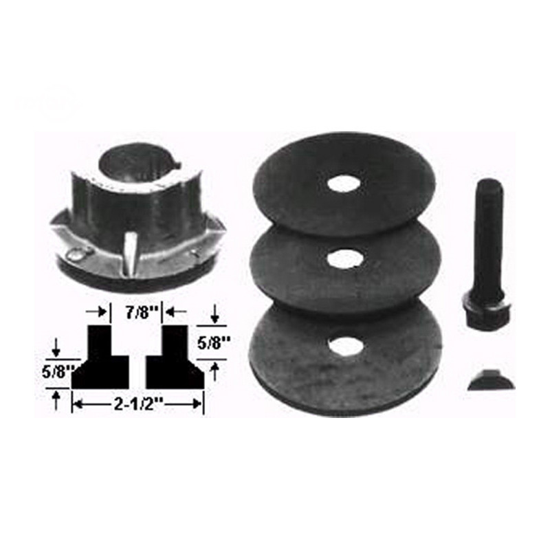 Rotary 1156 - Assemblage d'adaptateur de lame - 1156