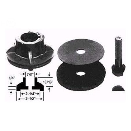 Rotary 1159 - Assemblage d'adaptateur de lame - 1159