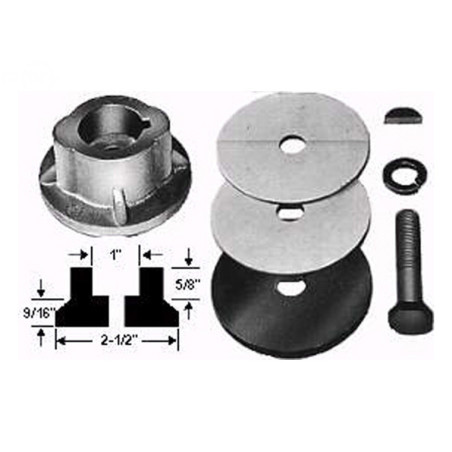 Rotary 1155 - Assemblage d'adaptateur de lame - 1155