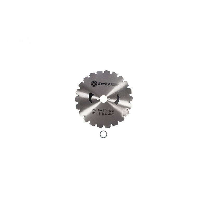 Rotary 16059 - Bosmaaierblad 8' x 1' - 16059