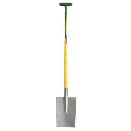 Louchet Senlis poli 28 cm manche béquille Novagrip LEBORGNE - LEBORGNE - Louchet - Jardin Affaires