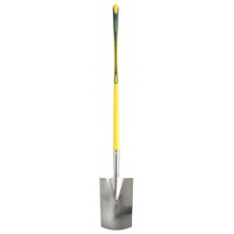 Bêche inox 28 cm manche pomme Novagrip LEBORGNE - LEBORGNE - Travailler le sol - Jardin Affaires 