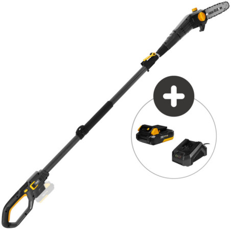 Kettingzaag op steel Texas PCX2000 (20V) met accu+lader