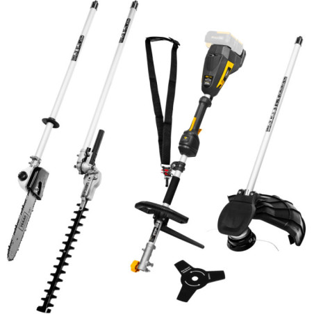 Multi-outils Tonçonneuse, taille-haie, débrousailleuse Texas BMX2020 4-en-1 (2x20V) - Solo