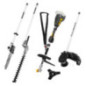 Multi-outils Tonçonneuse, taille-haie, débrousailleuse Texas BMX2020 4-en-1 (2x20V) - Solo