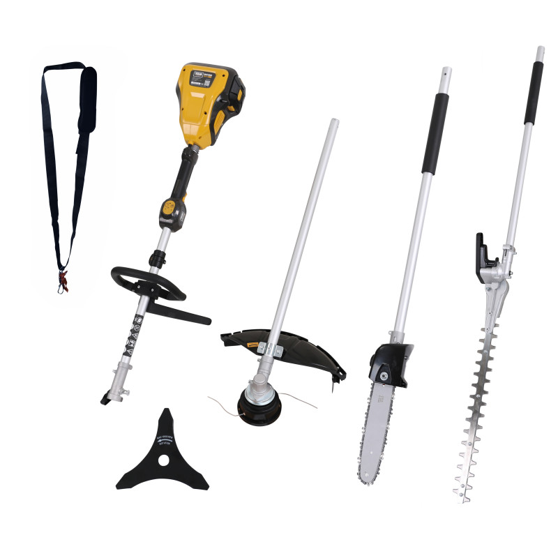 Multi-tools Kettingzaag, snoeizaag, heggenschaar, bosmaaier Texas BMZ5800 (58 V) - Solo