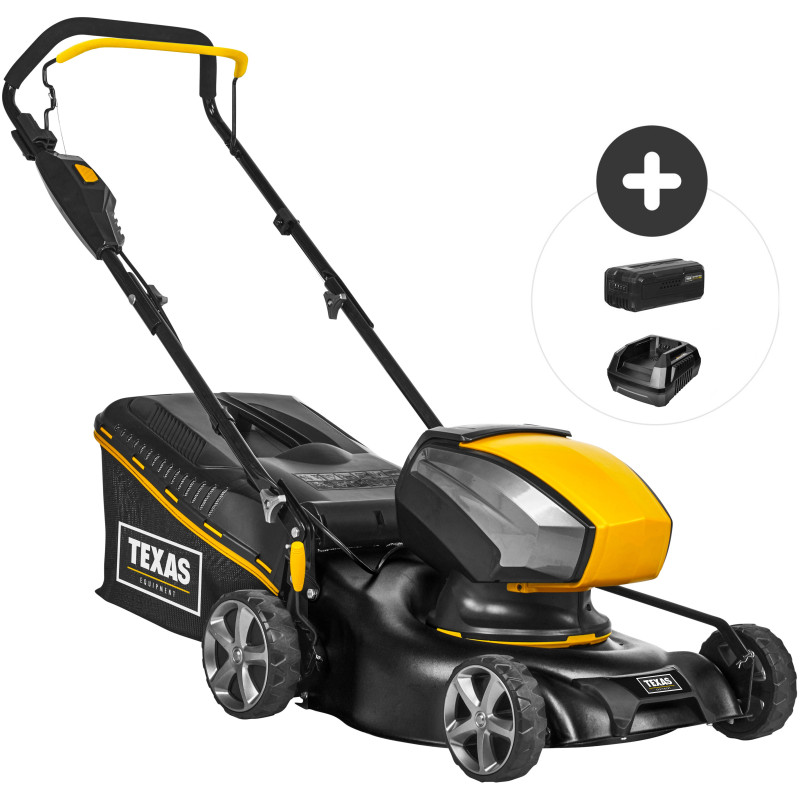 Grasmaaier Texas Razor 4200Li (40V) met batterij+oplader