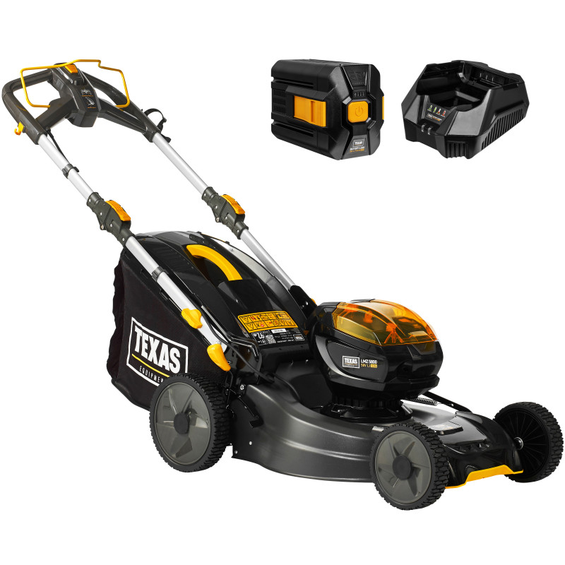 Cortacésped Texas LMZ5800 (58V) - pack con batería+cargador