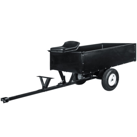 Accessoire voor Texas tuinfrees Aanhangwagen met zitting