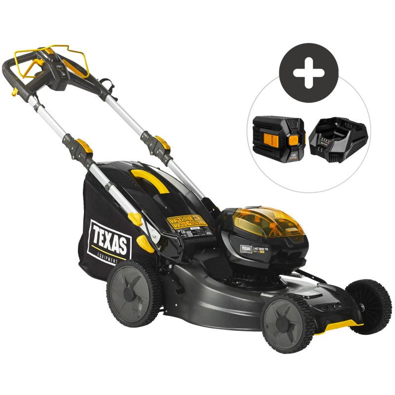 Cortacésped Texas LMZ5800TR (58V) - pack con batería+cargador