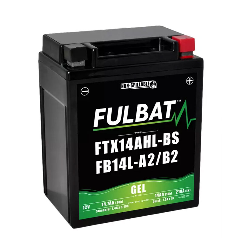 BATERÍA FTX14AHL-BS ÁCIDO SEPARADO (INCLUIDO) 12V 12.6 Ah 135-90-167 - / +