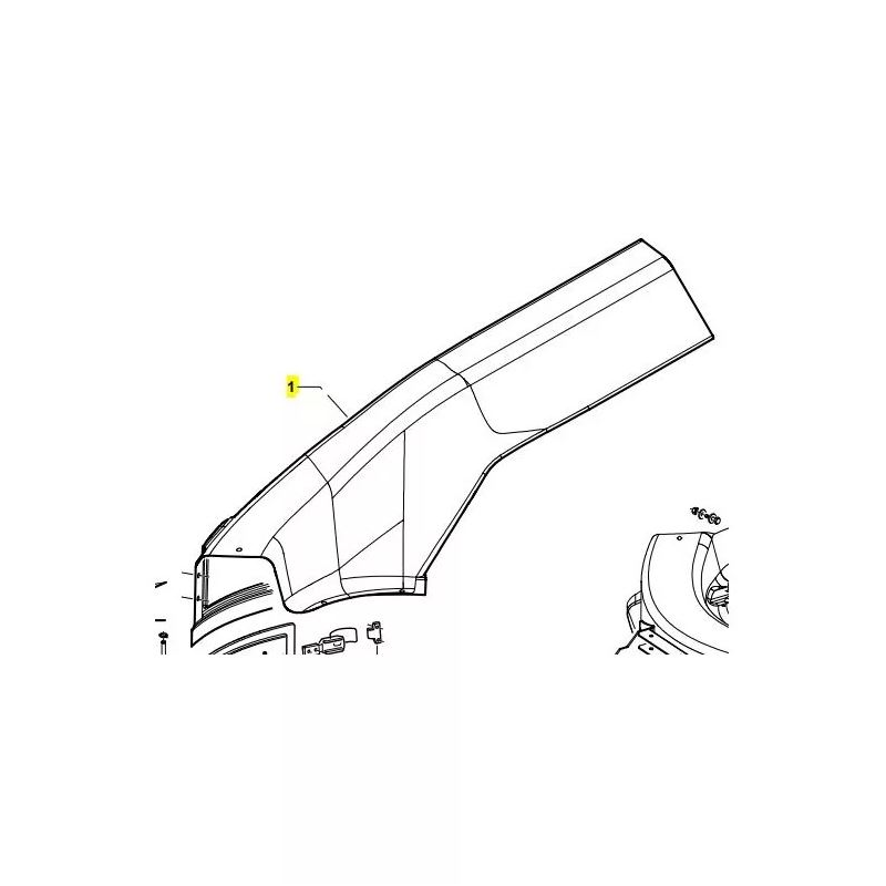 Gianni Ferrari 89001110002 Discharge Chute