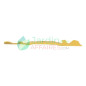 Cuchilla de cortacésped MTD 742-05052-X – 432 mm, mulching, montaje de 6 estrellas Cuchilla de cortacésped MTD 742-05052-X – 432 mm, mulching, montaje de 6 estrellas