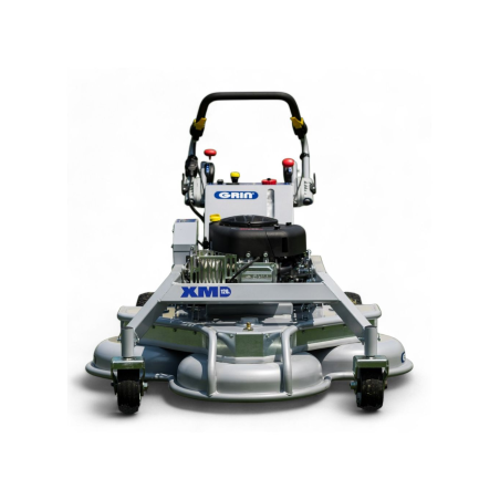 Tondeuse à gazon Tondeuse Thermique Grin - 120 cm - Briggs & Stratton 4175EX - 4 temps - 500 cm³