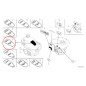 Etiquette De Couvercle Honda 87169Z9L000