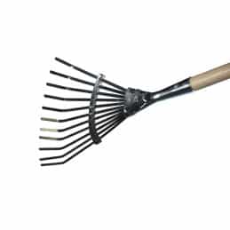 POLET Balai à gazon léger 11 dents Em bois 1m10 - POLET - Balai à gazon - Jardin Affaires