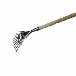 POLET Balai à gazon léger 11 dents Em bois 1m10 - POLET - Balai à gazon - Jardin Affaires