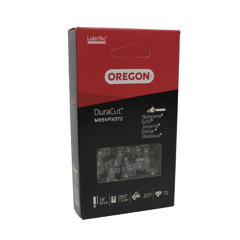 Oregon M95VPX072E kettingzaagketting Steek: .325" Dikte: 1.3 Schakels: 72 - SpeedCut™ Oregon M95VPX072E kettingzaagketting Steek: .325" Dikte: 1.3 Schakels: 72 - SpeedCut™