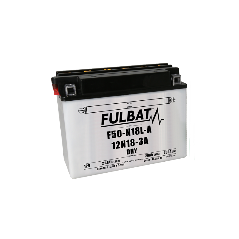 Batterie 12N18-3A DRY 12V 21.1Ah Batterie 12N18-3A DRY 12V 21.1Ah