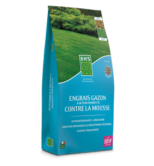 Engrais gazon anti-mousse VITAL MOOSS BOX 15 kg – 500 m²