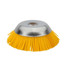 Tête Brosse Débroussailleuse Universelle Nylon 200 mm Jaune