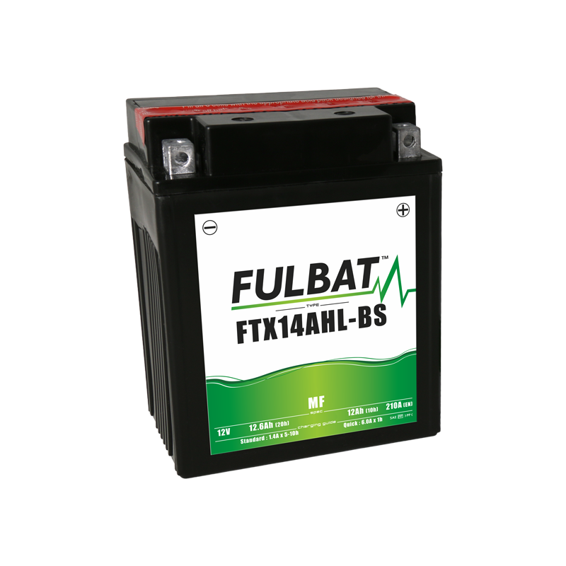 BATTERIE FTX14AHL-BS ACIDE SEPARE (FOURNI) 12V 12.6 Ah 135-90-167 - / +