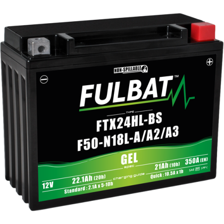 Batterie Fulbat GEL FTX24HL-BS 12V
