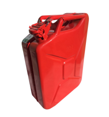 Jerrican métal hydrocarbure 20 litres rouge