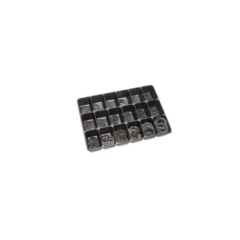 Coffret de circlips universels intérieurs – Ø10 à Ø42 mm (360 pièces)