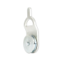 Poulie de renvoi à face ouverte Ø100 mm en acier PCA-1270