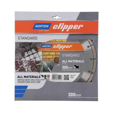 Disque diamant multi-matériaux Ø300 x 20 mm Norton Clipper