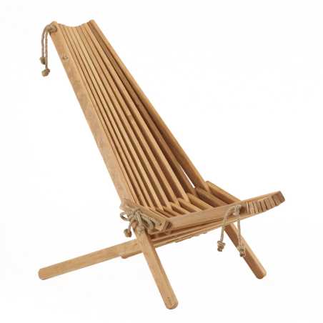 Chaise en bois EcoChair en Aulne Huilé – EcoFurn