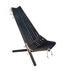 Chaise EcoChair en aulne huilé noir – EcoFurn