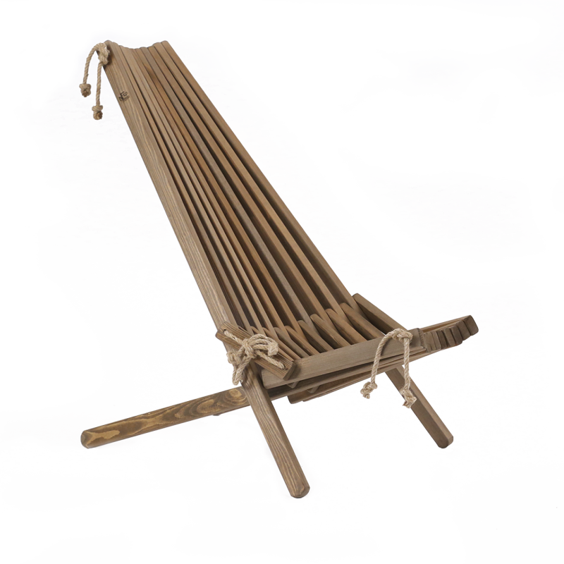 Chaise EcoChair en pin huilé brun – EcoFurn