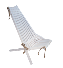 Chaise EcoChair en pin huilé blanc – EcoFurn