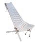 Chaise EcoChair en pin huilé blanc – EcoFurn