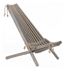 Chaise EcoChair en pin gris huilé – EcoFurn