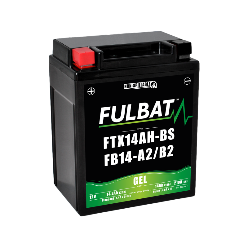 Batterie GEL Fulbat FTX14AH-BS / FB14-A2-B2 12V