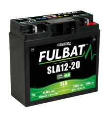 Batería para conductor corredizo autopropulsado SLA 12-20 Fulbat 550879 20Ah y 12V