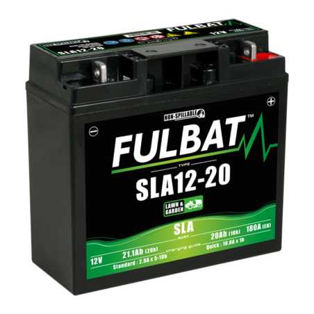 Batería para conductor corredizo autopropulsado SLA 12-20 Fulbat 550879 20Ah y 12V