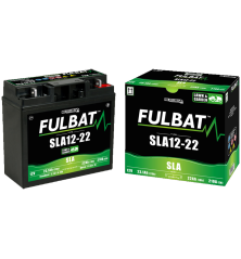 BATTERIE SLA 12-22 ETANCHE 12V 23.1 Ah 182-77-168 - / +