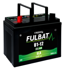 Batería estanca U1-12 SLA 32 Ah 12V, lista para usar con mangos FULBAT