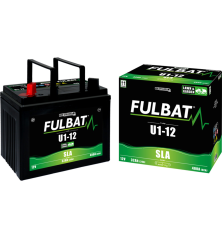 Batterie U1-12 SLA 32 Ah 12V étanche, prête à l'emploi avec poignées FULBAT