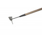 POLET Zappa raschietto con manico in legno 1m50