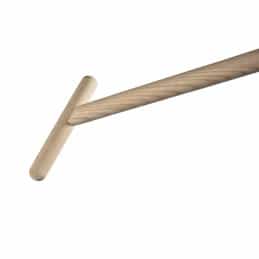 Rastrillo de empuje 16 cm Em madera 1m60 POLET - POLET - Trabajo de la tierra - Negocios de jardín 